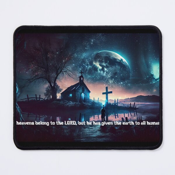 Item preview, Psalm 115:16 Bible Verse - Heavens for God and Earth for Man designed and sold by Art4Christ.
