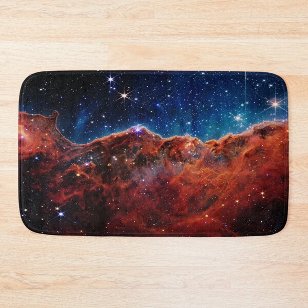 Item preview, Cosmic Cliffs Carina Nebula vibrant JWST designed and sold by 2sweetsDesign.