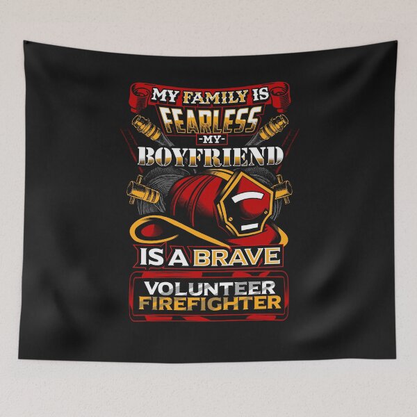 Item preview, Brave Volunteer Firefighter Boyfriend designed and sold by RiffXS.