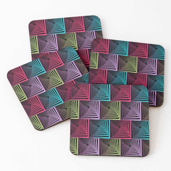Item preview, Geometric Boxes Pattern designed and sold by Stormpaint.