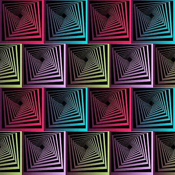 Artwork thumbnail, Geometric Boxes Pattern by Stormpaint