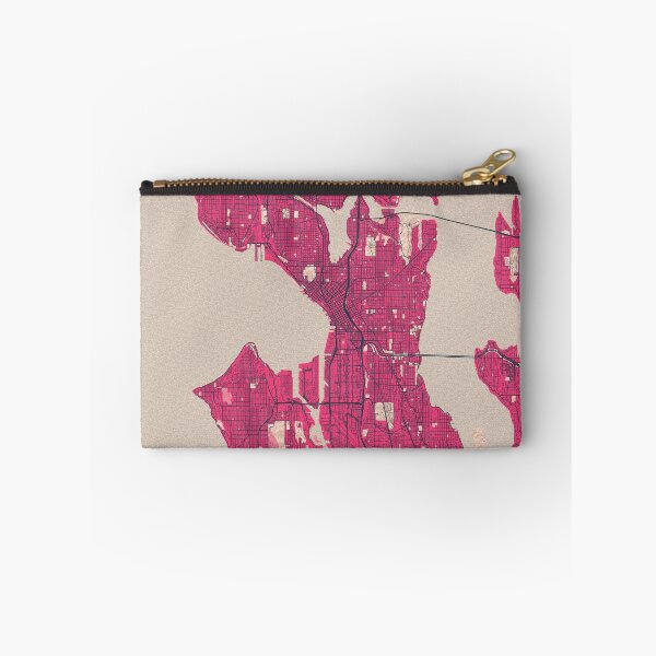 Item preview, Seattle City Map of Washington, USA  - Blossom designed and sold by deMAP.