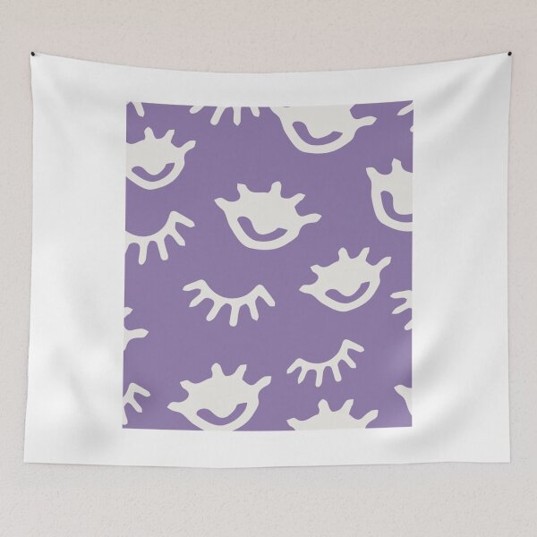Item preview, Eye pattern  purple and beige   designed and sold by ivanmoody11.
