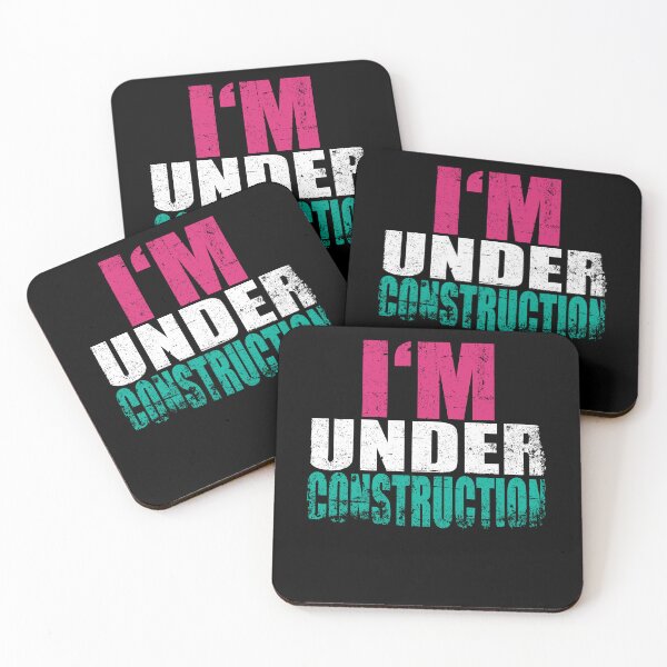 Item preview, I'm Under Construction Fitness Gym Bodybuilding designed and sold by Wildchagapicker.