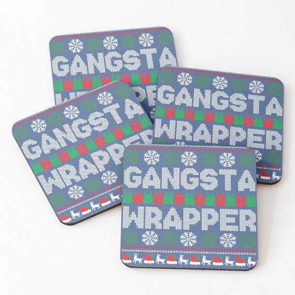 Artikelvorschau, Gangsta Wrapper – Unisex-Weihnachtspullover/Pullover (Auswahl an Farben) – Lustiges Wickel-Rap-Weihnachtsgeschenk-Sweatshirt-Design entworfen und verkauft von raretshirtsuk.