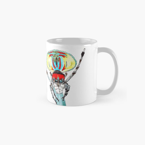 Peacock spider Maratus volans Classic Mug