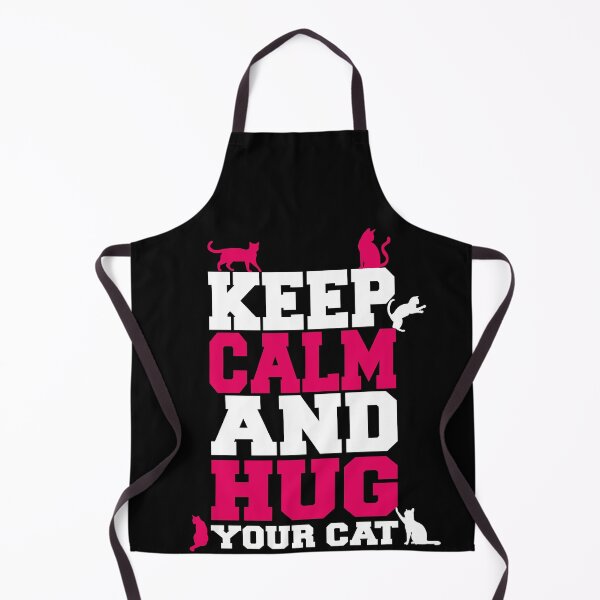 Item preview, Keep Calm And Hug Your Cat Owner Cat Lover designed and sold by Wildchagapicker.