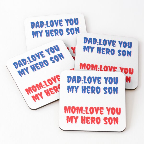 Item preview, Dad and Mom love son sticker pack  designed and sold by MichaelGrace.