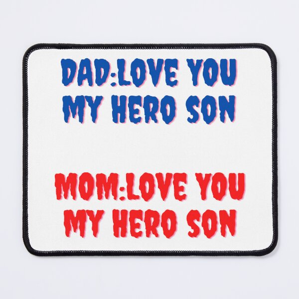 Item preview, Dad and Mom love son sticker pack designed and sold by MichaelGrace.