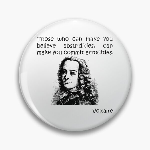 Item preview, Voltaire Absurdities designed and sold by historeetees1.