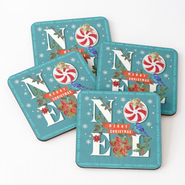 Aperçu de l'œuvre PMD00037 Progressive Movement Designs Noel Christmas pull pas moche pour les progressistes créée et vendue par ProgressiveLeft.