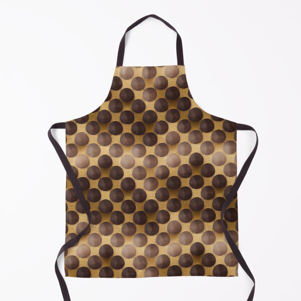 Item preview, GOLD AND BROWN DOTS VI designed and sold by JLBRAVO.