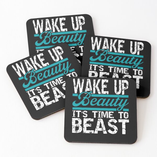 Item preview, Wake Up Beauty Fitness Gym Body Building designed and sold by Wildchagapicker.