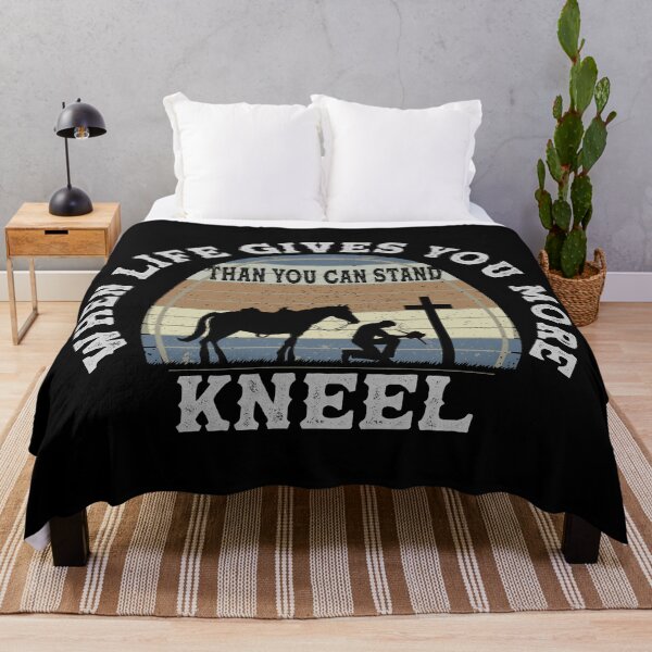 Item preview, When Life Gives You More Than You Can Stand, Kneel - Cowboy Praying designed and sold by handsoftime2020.