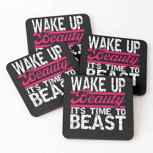 Item preview, Wake Up Beauty Fitness Gym Body Building designed and sold by Wildchagapicker.