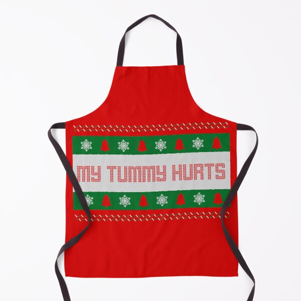 Item preview, My Tummy Hurts Christmas Pattern designed and sold by bridglet.
