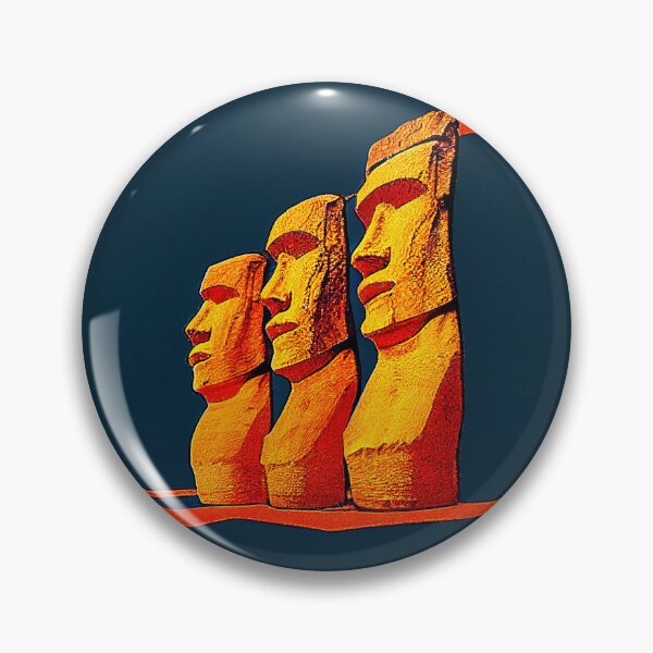 Item preview, Golden Moai designed and sold by MogMogShack.