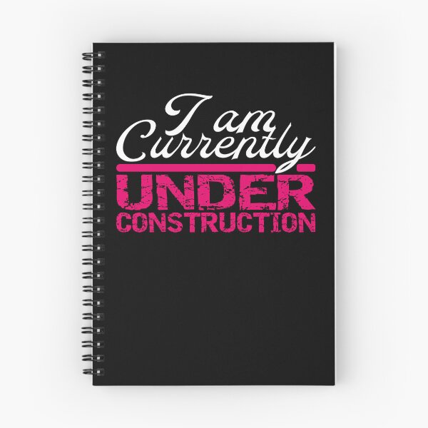 Item preview, I'm Under Construction Fitness Gym Bodybuilding designed and sold by Wildchagapicker.