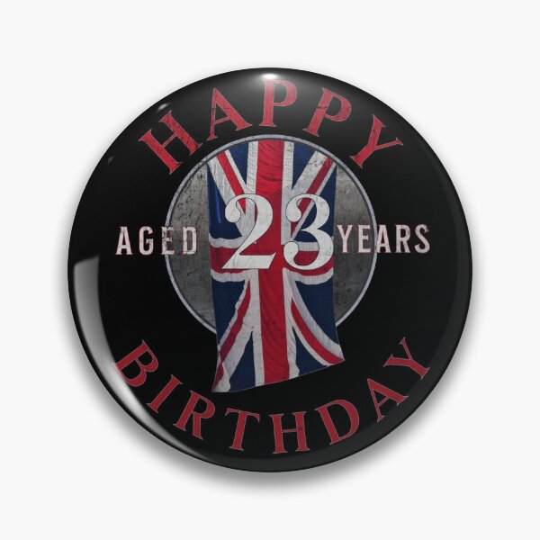 Item preview, Happy Birthday aged 23 Years - 23rd Birthday designed and sold by ALesterDesign.