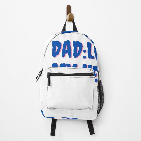 Item preview, Dad : love you my hero son sticker  designed and sold by MichaelGrace.