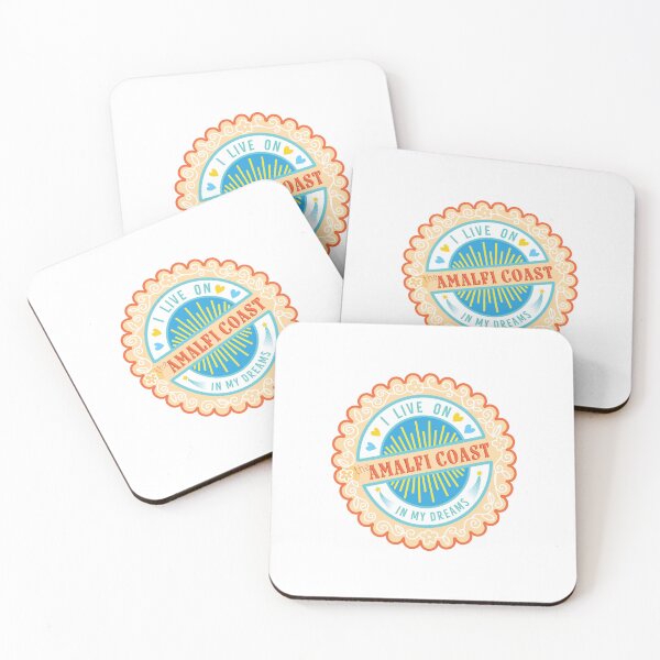 Item preview, I Live on the Amalfi Coast In My Dreams designed and sold by pegpennyworth.