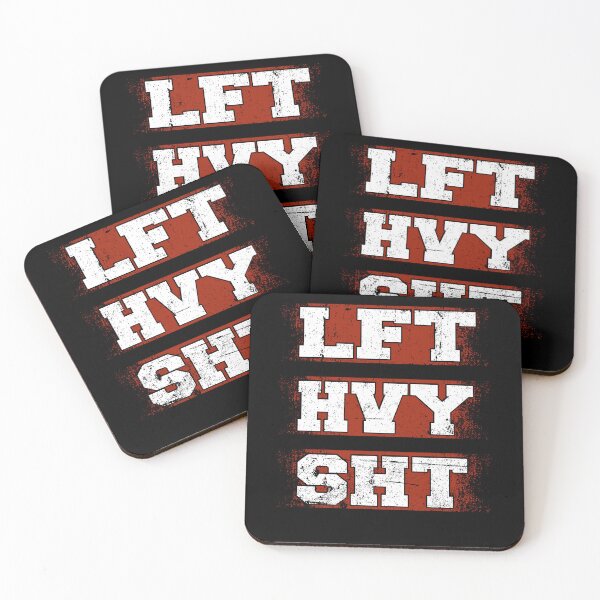 Item preview, Lft Hvy Sht Fitness Gym Bodybuilding designed and sold by Wildchagapicker.