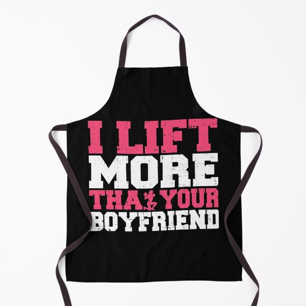 Item preview, I Lift More Than Your Boyfriend Fitness Gym Bodybuilding designed and sold by Wildchagapicker.