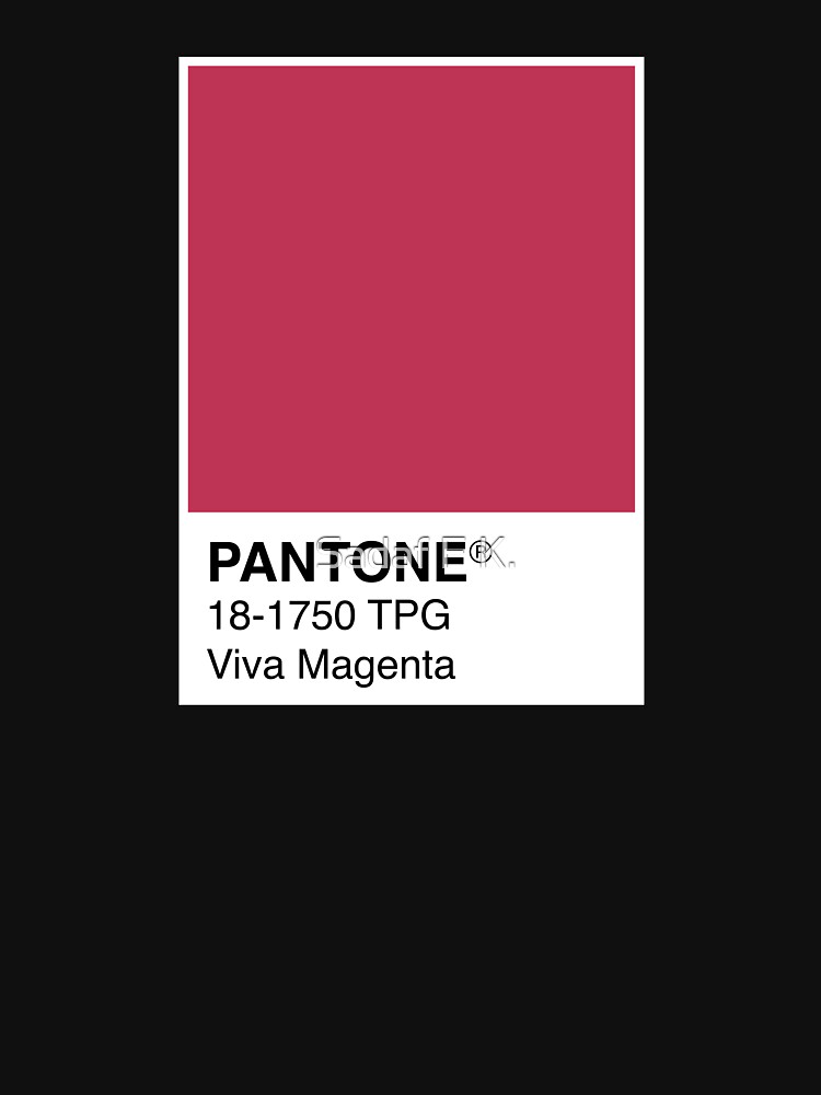 Pantone Viva Magenta Color of the year 2023 Greeting Card for Sale by  Sadaf F K.