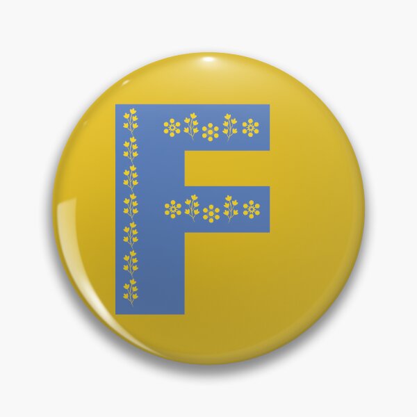 Item preview, Monograms Series - Letter F designed and sold by Heaven7.