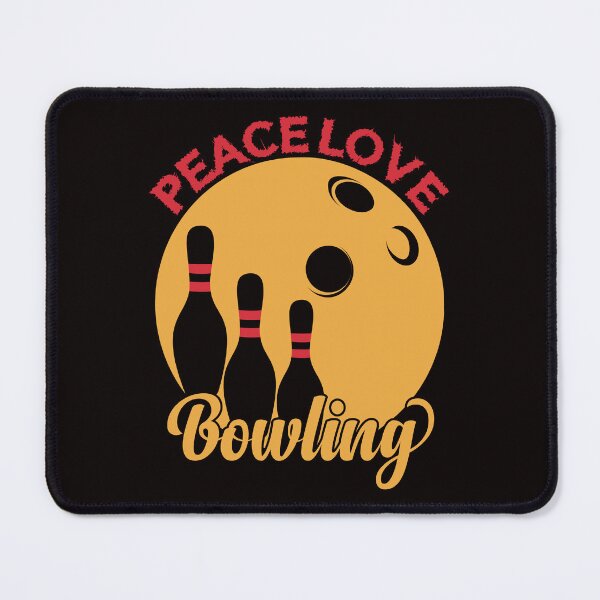Item preview, Peace Love Bowling designed and sold by netdota.