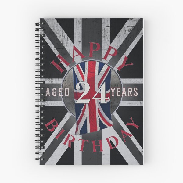 Item preview, Happy Birthday aged 24 Years - 24th Birthday designed and sold by ALesterDesign.