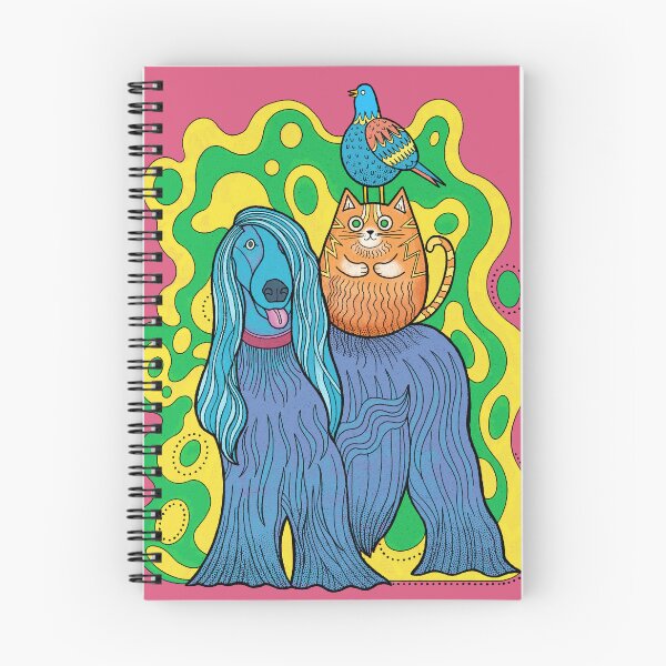 Item preview, Psychedelic Dog Cat and Bird designed and sold by RGB-Ginger.