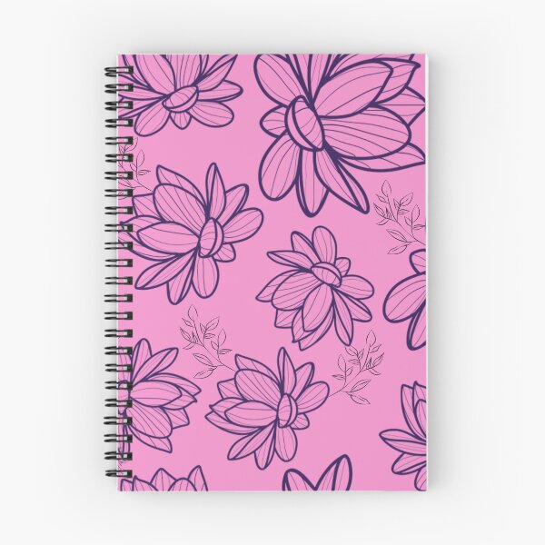 Artikelvorschau, Rosa und lila Lotus-Muster entworfen und verkauft von Stormpaint.