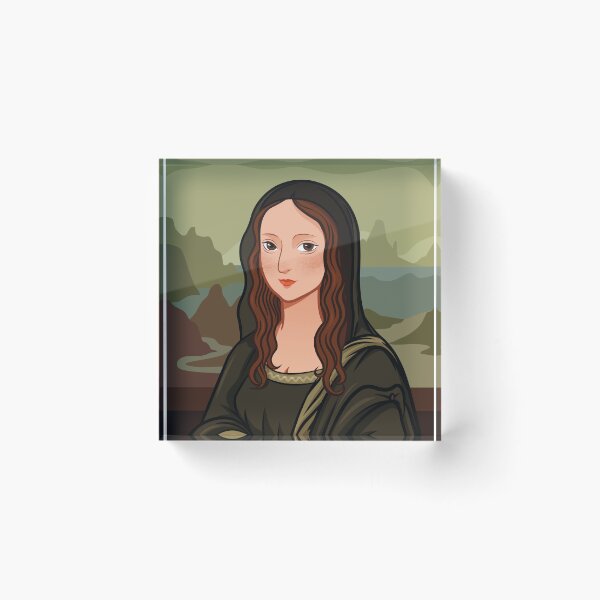 Item preview, Monalisa panting designed and sold by snowgirlshop.