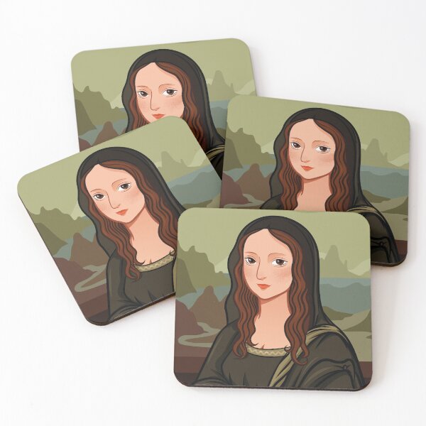 Item preview, Monalisa panting designed and sold by snowgirlshop.