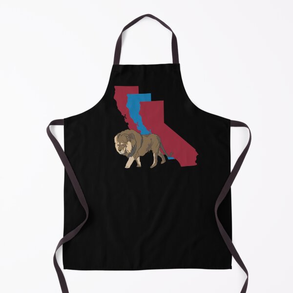 Aperçu de l'œuvre Frontière californienne, Lions créée et vendue par LatterDaze.