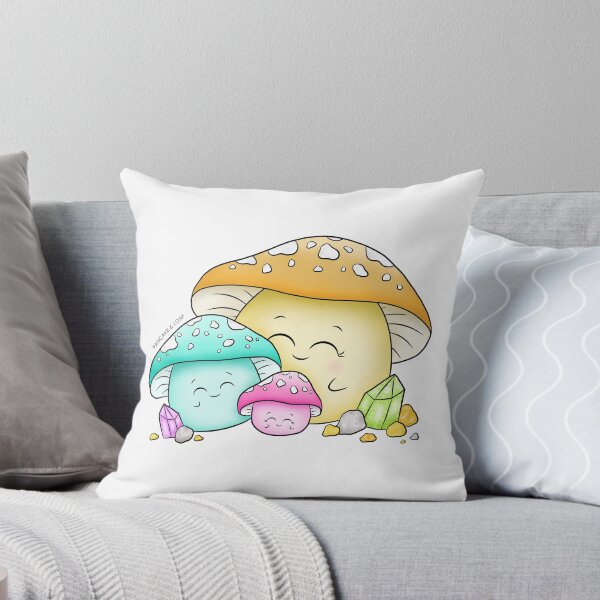 Item preview, Mama and baby mushrooms designed and sold by PancakeAndLoaf.