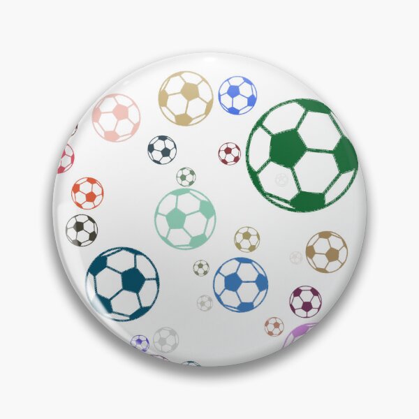 Item preview, Abstract Multi Color Football Soccer Ball Pattern  designed and sold by Pixel4Art.