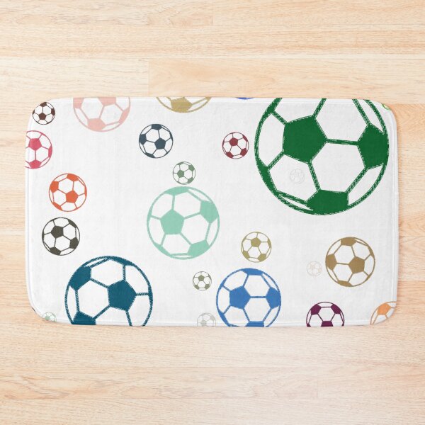 Item preview, Abstract Multi Color Football Soccer Ball Pattern  designed and sold by Pixel4Art.