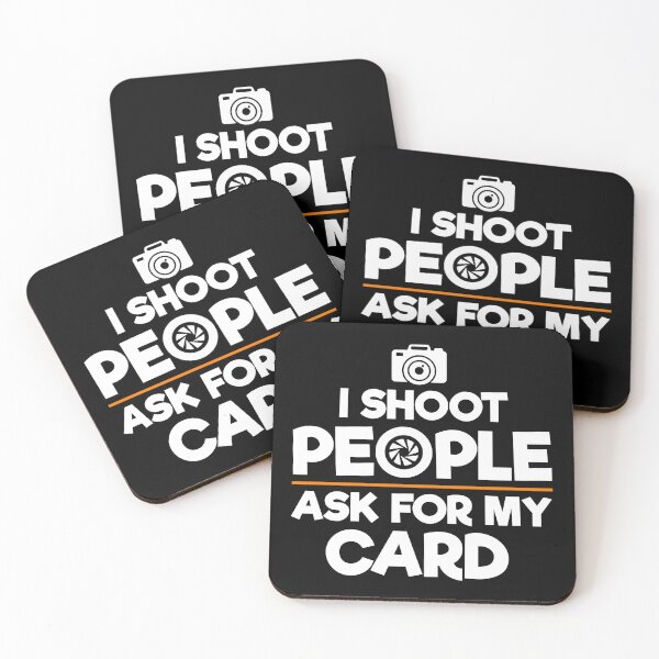 Item preview, I Shoot People Funny Professional Portrait Photographer Tee designed and sold by JackCurtis1991.