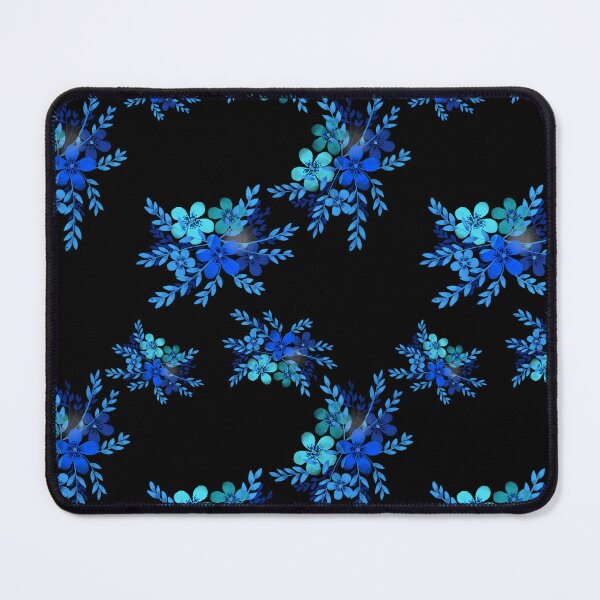 Item preview, Blue Flowers Pattern designed and sold by Stormpaint.