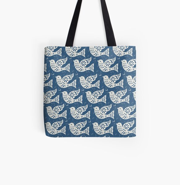 Peace and Joy All Over Print Tote Bag