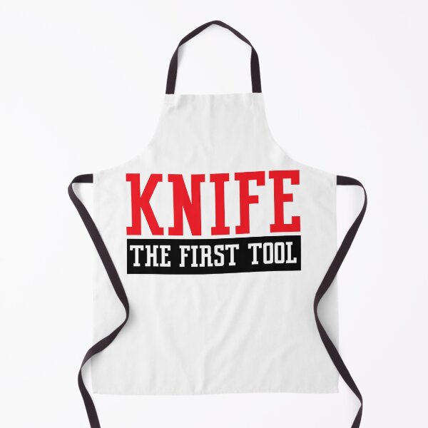 Item preview, KNIFE The First Tool designed and sold by Fun-T-Shirts.
