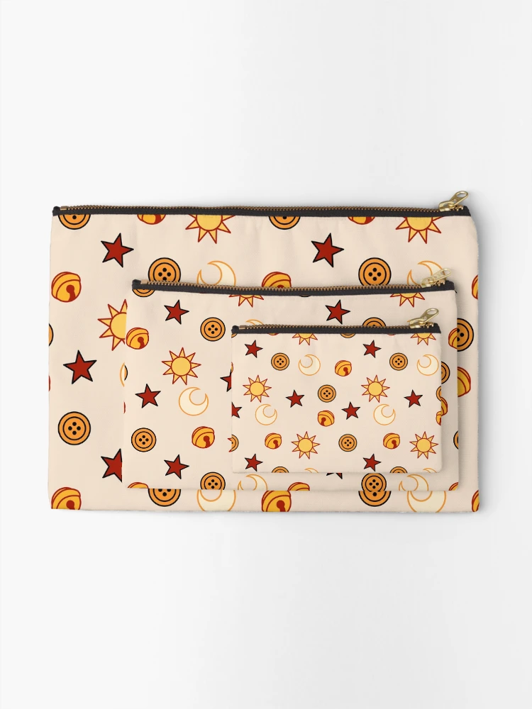 Thumbnail 2 of 4, Zipper Pouch, Sun Pattern designed and sold by Raspiberry.