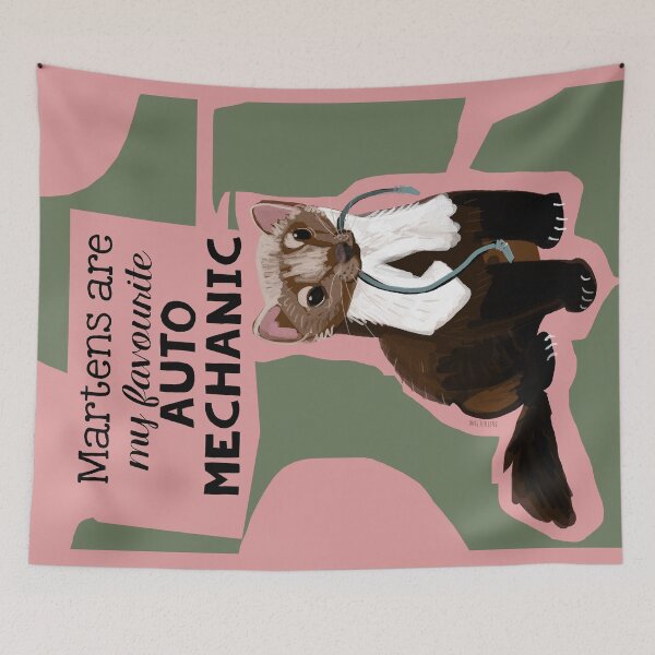 Item preview, My favourite Auto mechanic designed and sold by belettelepink.