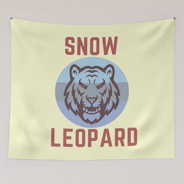 Item preview, Snow Leopard designed and sold by ChachiArts.