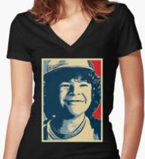 dustin Women's Fitted V-Neck T-Shirt