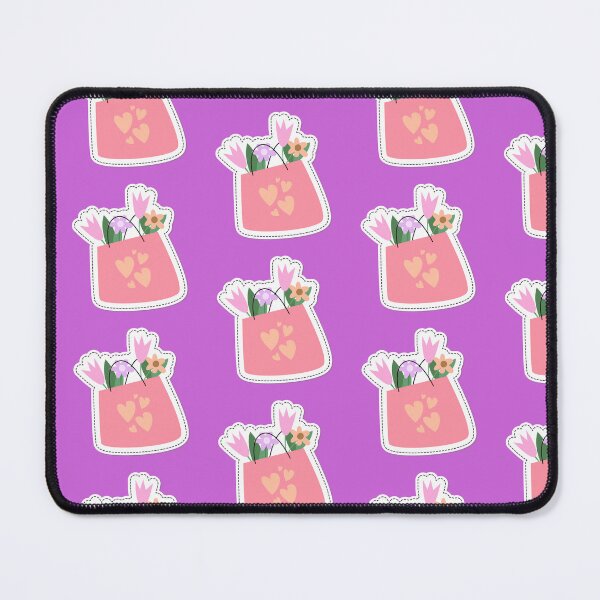 Item preview, Bag of Happiness Cute Flower Bag Design designed and sold by BrightLightArts.