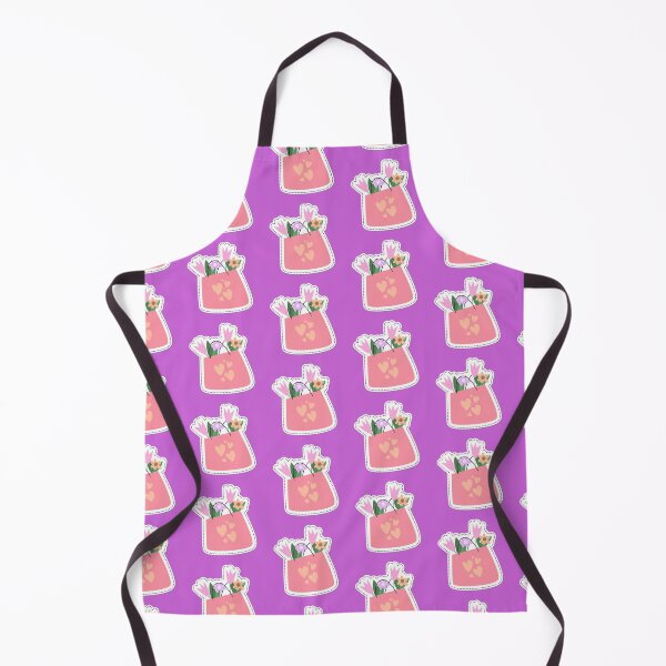 Item preview, Bag of Happiness Cute Flower Bag Design designed and sold by BrightLightArts.