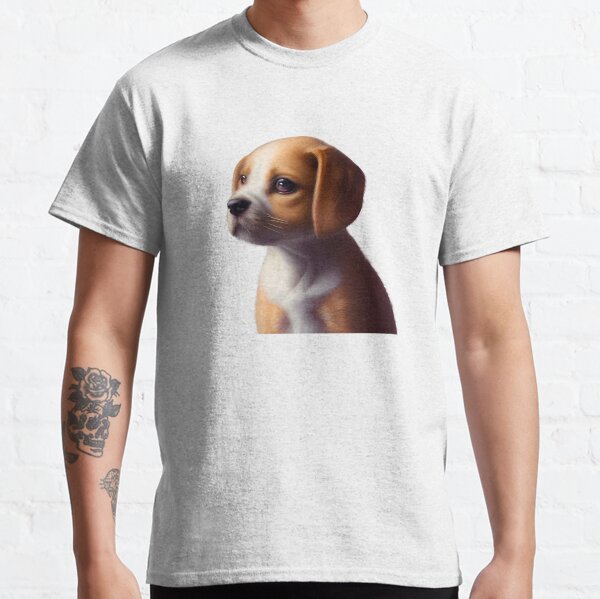 Beagle Puppy Dog, loveable Classic T-Shirt
